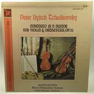 Peter Ilyitch Tchaikovsky, Igor Oistrakh, Moscow Philharmonic Orchestra, David Oistrakh - Concerto In D Major For Violin & Orchestra, Op. 35 FLAC