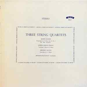 Joseph Haydn, Joseph Martin Kraus, Michael Haydn, Mozarteum-Quartett Salzburg - Three String Quartets FLAC