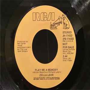 Zella Lehr - Play Me A Memory FLAC