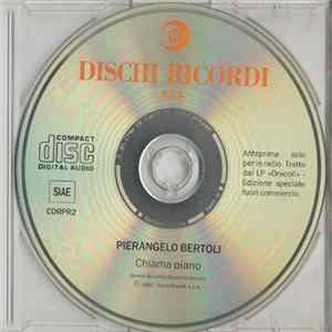 Pierangelo Bertoli - Chiama Piano FLAC