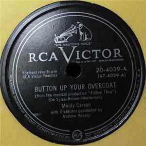 Mindy Carson - Button Up Your Overcoat / Together FLAC