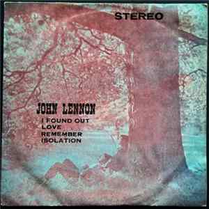 John Lennon - I Found Out FLAC