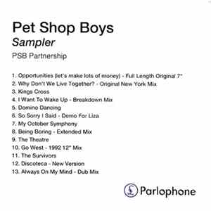 Pet Shop Boys - Sampler FLAC