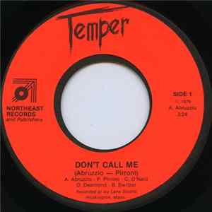 Temper - Don't Call Me / Hey You FLAC