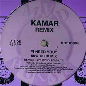 Kamar - I Need You (Remix) FLAC