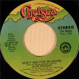 Jean Knight - Don't Ask For 24 Hours / Hold Back The Night FLAC
