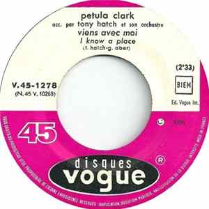 Petula Clark - Viens Avec Moi (I Know A Place) FLAC