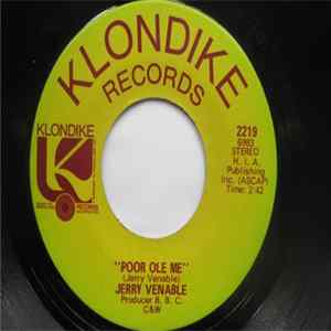 Jerry Venable - Poor Ole Me / The Memories Linger On FLAC