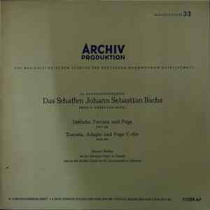 Johann Sebastian Bach, Helmut Walcha - Dorische Toccata Und Fuge, BWV 538 / Toccata C-dur, BWV 564 FLAC