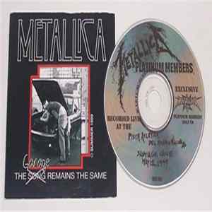 Metallica - The Garage Remains The Same FLAC