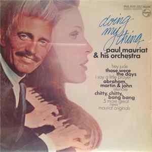 Paul Mauriat And His Orchestra - Doing My Thing FLAC