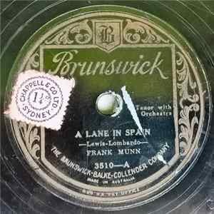 Frank Munn - A Lane In Spain / Just An Ivy Covered Shack FLAC