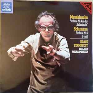 Mendelssohn / Schumann - Klaus Tennstedt, Berliner Philharmoniker - Mendelssohn Sinfonie Nr.4 A-dur "Italienische" / Schumann Sinfonie Nr.4 D-moll FLAC