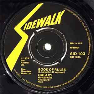 Galaxy - Book Of Rules / Disco Boogie FLAC