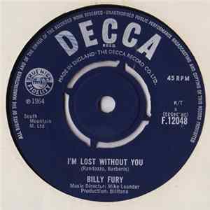 Billy Fury - I'm Lost Without You FLAC