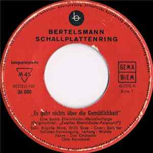 Das Orchester Otto Kermbach - Es Geht Nicht Über Die Gemütlichkeit FLAC