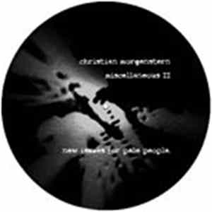 Christian Morgenstern - Miscellaneous II (New Issues For Pale People) FLAC