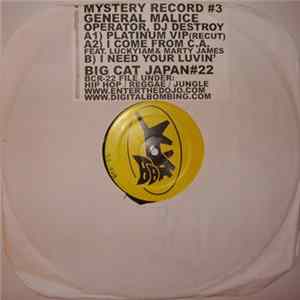 General Malice / Operator / DJ Destroy - Mystery Record #3 FLAC
