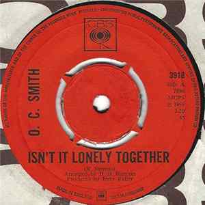 O.C. Smith - Isn't It Lonely Together / I Ain't The Worryin' Kind FLAC
