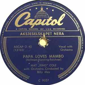 Nat "King" Cole - Papa Loves Mambo / Teach Me Tonight FLAC