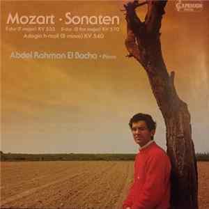 Wolfgang Amadeus Mozart, Abdel Rahman El Bacha - Klaviersonaten FLAC