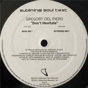 Gregory Del Piero - Don't Hesitate FLAC