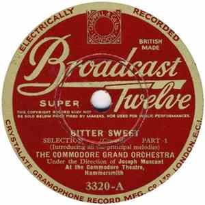 The Commodore Grand Orchestra - Bitter Sweet - Selection FLAC