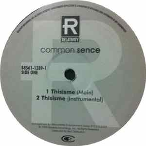 Common Sence - Thisisme / Book Of Life FLAC