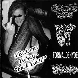 Necrocannibalistic Vomitorium / Pissed Cunt / Formaldehyde / Warsore - 4 Reasons To Say - "Fuck You!!!" FLAC