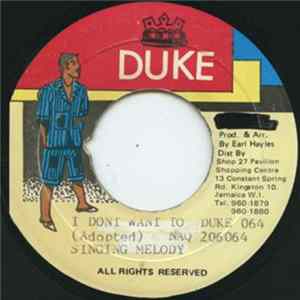 Singing Melody - I Don't Want To FLAC