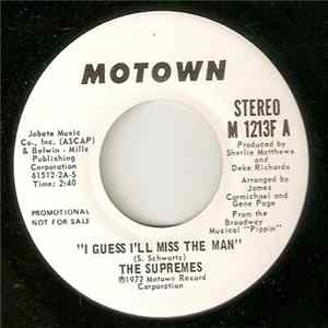 The Supremes - I Guess I'll Miss The Man FLAC