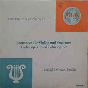 David Oistrach - Romanzen Für Violine Und Orchester G-Dur Op. 40 Und F-Dur Op. 50 FLAC