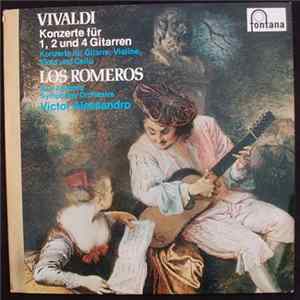 The Romeros, San Antonio Symphony Orchestra, Antonio Vivaldi, Victor Alessandro - Vivaldi - Konzerte Für 1, 2 Und 4 Gitarren FLAC