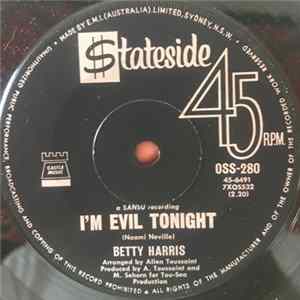 Betty Harris - I'm Evil Tonight / Nearer To You FLAC