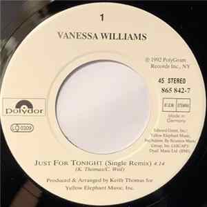 Vanessa Williams - Just For Tonight FLAC