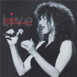 Fiorella Mannoia - Certe Piccole Voci Live FLAC