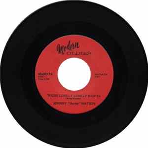Johnny "Guitar" Watson - Those Lonely, Lonely Nights / Someone Cares For Me FLAC