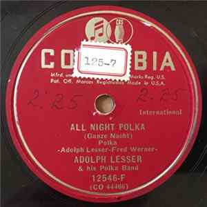Adolph Lesser & His Polka Band - All Night Polka / Happy Polka FLAC