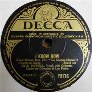 Dick Powell - I Know Now / Cause My Baby Says It's So FLAC