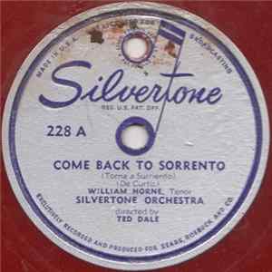William Horne, Silvertone Orchestra - Com Back To Sorrento FLAC