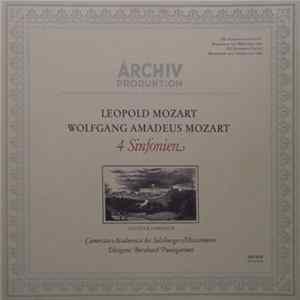 Leopold Mozart, Wolfgang Amadeus Mozart ‎– Camerata Academia Des Salzburger Mozarteums, Bernhard Paumgartner - 4 Sinfonien FLAC
