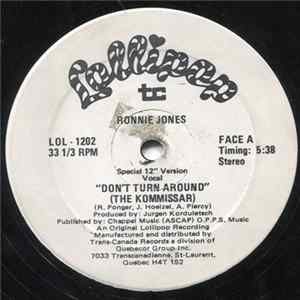 Ronnie Jones - Don't Turn Around (The Kommissar) FLAC