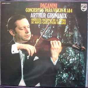 Arthur Grumiaux - Niccolò Paganini - Piero Bellugi - Orchestre National De L'Opéra De Monte-Carlo - Concerti Per Violino N. 1 & 4 FLAC