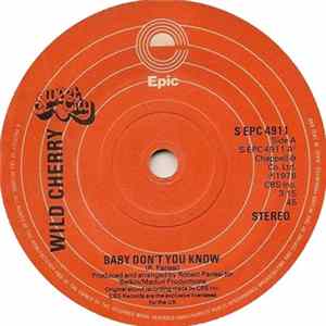 Wild Cherry - Baby Don't You Know FLAC