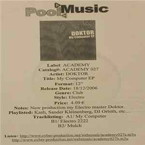 Doktor - My Computer EP FLAC