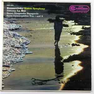 Serge Koussevitzky, Boston Symphony Orchestra, Claude Debussy, Erik Satie, Maurice Ravel - La Mer, Rhapsodie Espagnole, Gymnopedies Nos. 1 and 2 FLAC