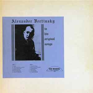 Alexander Vertinsky - In His Original Songs FLAC