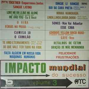 Unknown Artist - Impacto Mundial Do Sucesso - Vol.3 FLAC