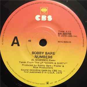 Bobby Bare - Numbers / When Hippies Get Older FLAC
