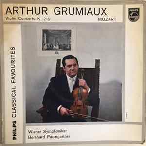 Arthur Grumiaux, Bernhard Paumgartner, Wiener Symphoniker - Mozart - Violin Concerto In A Major KV 219 FLAC